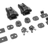 Rugged Ridge Locking Hood Catch Kit 07-18 Jeep Wrangler JKU / 18-22 Wrangler JL