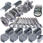 Eagle SBC 350 Competition Rotating Assembly 3.750in Stroke 6.000in Rods Forged Pistons .030 Overbore