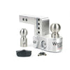 Weigh Safe 4in Drop Hitch w/Built-In Scale & 2in Shank (10K/12.5K GTWR) - Aluminum