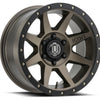 ICON Rebound 17x8.5 6x5.5 0mm Offset 4.75in BS 106.1mm Bore Bronze Wheel