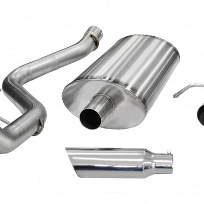 Corsa 2011-2014 Ford F-150 5.0L V8 Polished Sport Cat-Back Exhaust