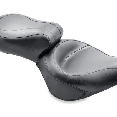 Mustang 95-05 Kawasaki Vulcan 800, 96-05 800 Classic Standard Touring 1PC Seat - Black