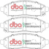 DBA 04-12 Nissan Pathfinder SP Performance Front Brake Pads