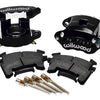 Wilwood D154 Front Caliper Kit - Black 2.50in Piston 1.04in Rotor