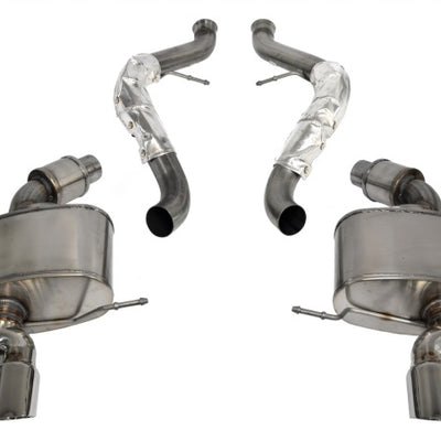 Corsa 2008-2012 BMW M3 E90 Polished Sport Cat-Back Exhaust