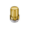 McGard SplineDrive Lug Nut (Cone Seat) M12X1.25 / 1.24in. Length (Box of 50) - Gold (Req. Tool)