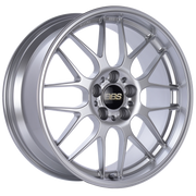 BBS RG-R 18x8.5 5x120 ET22 Diamond Silver Wheel -82mm PFS/Clip Required