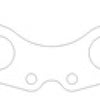 Cometic Toyota 3S-GTE/5SFE 89-97 .030 inch MLS Exhaust Gasket 1.690 inch X 1.415 inch Port