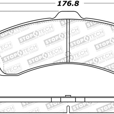 StopTech Street Brake Pads