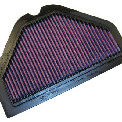 K&N 93-01 Kawasaki ZX11 Ninja/93-01 ZZR1100/02-05 ZZR1200 Replacement Air Filter