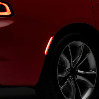 Raxiom 15-23 Dodge Charger Excluding Widebody Axial Series LED Side Marker Lights- Clear