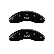 MGP 4 Caliper Covers Engraved Front & Rear MGP Black Finish Silver Characters 2017 Mazda CX-5