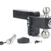 Weigh Safe 180 Hitch 4in Drop Hitch & 2.5in Shank (10K/18.5K GTWR) w/WS05 - Black Cerakote