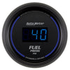 Autometer 52.4mm 1-100 PSI Black Digital Fuel Pressure Gauge