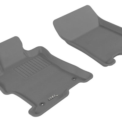 3D MAXpider 2008-2012 Honda Accord Kagu 1st Row Floormat - Gray