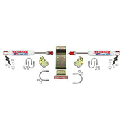 Skyjacker 2018 Jeep Wrangler JL - White Dual Steering Damper Kit