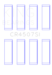King Mazda MZR 2.3L 16V / Ford Duratec 2.3L 16V (Size .25) Connecting Rod Bearing Set (Set of 8)