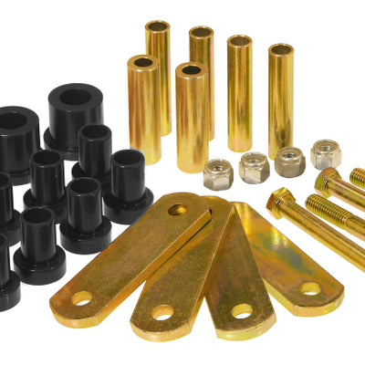 Prothane 65-69 Chrysler A Body HD Spring & Shackles Bushings - Black