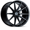 Vossen HF-3 20x10.5 / 5x114.3 / ET45 / Deep Face / 73.1 - Double Tinted - Gloss Black Wheel