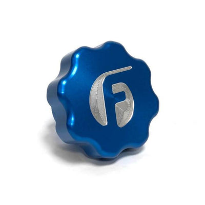 Fleece Performance 01-16 GM 2500/3500 Duramax Billet Oil Cap Cover - Blue