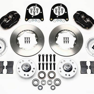 Wilwood Forged Dynalite Front Kit 11.00in 37-48 Ford Psgr. Car Spindle