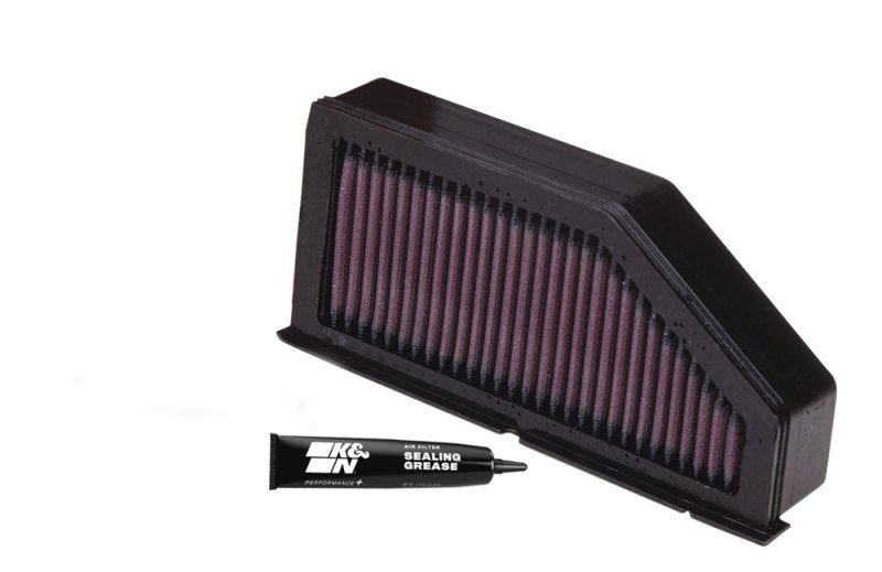 K&N 97-08 BMW K1200RS/LT/C/GT 8.313in OS Length / 3.875 OS Width / 1.938in H Replacement Air Filter
