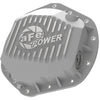 aFe Street Series Rear Differential Cover Raw w/ Machined Fins 01-18 GM Diesel Trucks V8-6.6L (td)