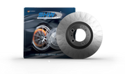 SHW 00-06 Audi TT 1.8L Front Smooth Monobloc Brake Rotor (8N0615301A)