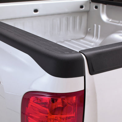 Bushwacker 07-13 GMC Sierra 1500 Fleetside Bed Rail Caps 78.7in Bed - Black