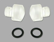 Moroso Clear-View Sight Plug w/O-Ring - 2 Pack