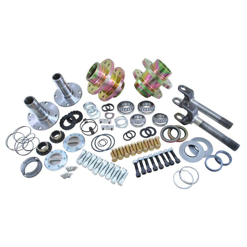 Yukon Gear Spin Free Locking Hub Conversion Kit For Dana 30/Dana 44 TJ/XJ/YJ 27 Spline/5 X 4.5