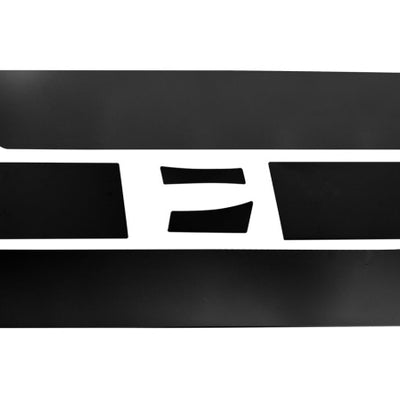 Putco 07-13 Chevy Silv Reg Cab 8ft Long Box - 6in Wide - 12pcs Black Platinum Rocker Panels