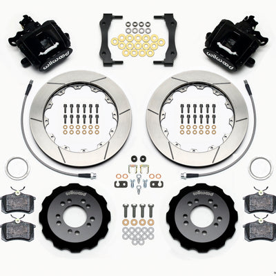 Wilwood Combination Parking Brake Rear Kit 12.88in 2013-Up Ford Focus ST w/ Lines