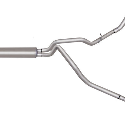 Gibson 11-16 Ford F-250 Super Duty Lariat 6.2L 2.5in Cat-Back Dual Extreme Exhaust - Stainless