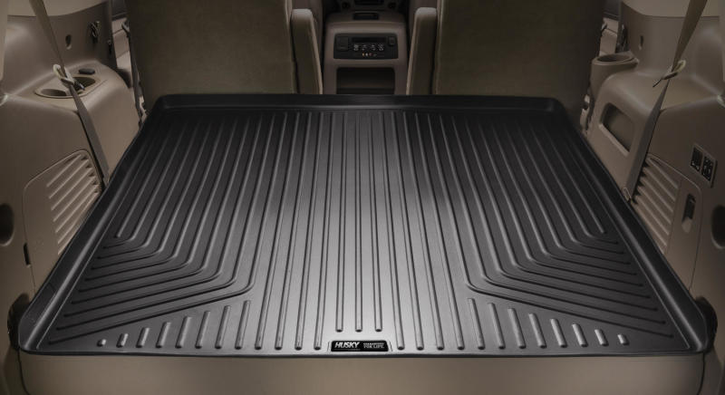 Husky Liners 2017 Chrysler Pacifica (Will Not Fit Power Fold 3rd Row) WB Black Rear Cargo Liner