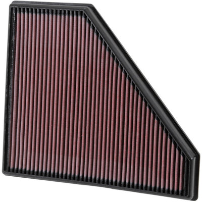K&N Replacement Panel Air Filter 12.313in OS L x 10.313in OS W x 1.188in H for 13-14 Cadillac ATS