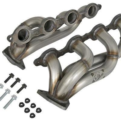 aFe Twisted Steel Headers 14-15 GM Silverado/Sierra 1500 V8 5.3L6.2L