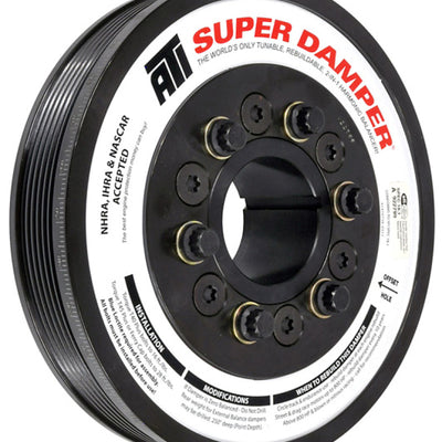 ATI Damper - 7.425in - Steel - 6 Grv - Duramax - 01-15 - Neutral Balance - 3 Ring - Heavy Inertia