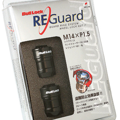 Project Kics 21/22HEX Black Bull Lock Re Guard 14X1.50 - Set of 4