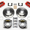 Wilwood Dynapro Low-Profile 11.00in P-Brake Kit - Red New Big Ford 2.50in Off Front Mount