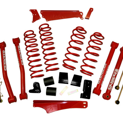 Skyjacker 4" KIT 07-09 JEEP JK / RED