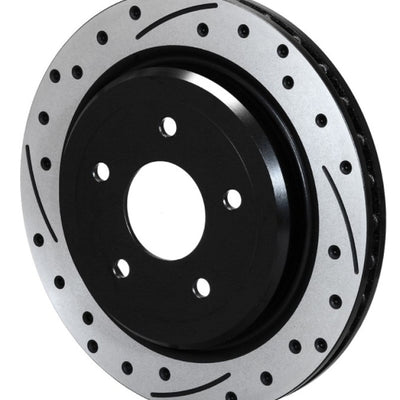 Wilwood Rotor-Rear-SRP-C5/C6 Vette-LH-BLK 12.00 x 1.03 - 5 x 4.75in