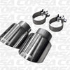 Corsa 10-14 Volkswagen R Mk6 Polished Two 4.0in Polished Pro-Series Tips