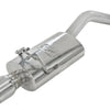 aFe Takeda Exhaust 2.5in Dia 304SS Axle-Back w/Polished Tip 06-11 Honda Civic EX Sedan L4 1.8L