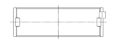 ACL Mazda 4 B6/BP/BP-T 1.6/1.8L .025mm Oversized High Performance Main Bearing Set
