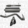 Corsa 14-19 GMC Sierra/Chevy Silv 1500 Reg. Cab/Long Bed 5.3L V8 Black Sport Single Side CB Exhaust