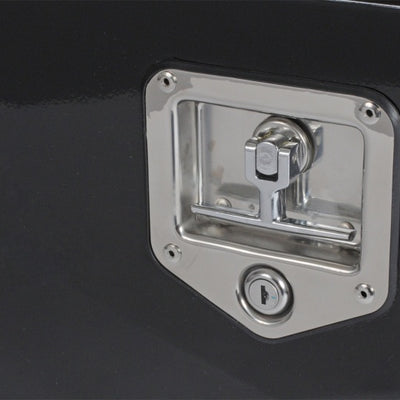 Deezee Universal Tool Box - HD Underbed Black Steel 18X18X36