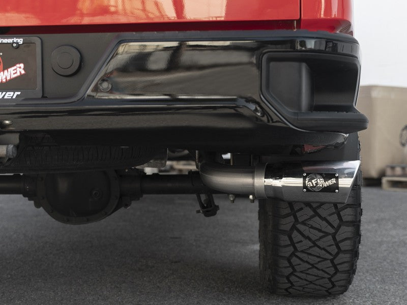 aFe Apollo GT Series 19-20 GM 1500 2.7L (t) 409 SS CB Exhaust System w/Polished Tip