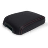 PRP 2016+ Center Console Cover Toyota Tacoma - Black with Red Stitching