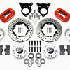 Wilwood Forged Dynalite Front Kit 11.00in Drilled Red 87-93 Mustang 5 Lug